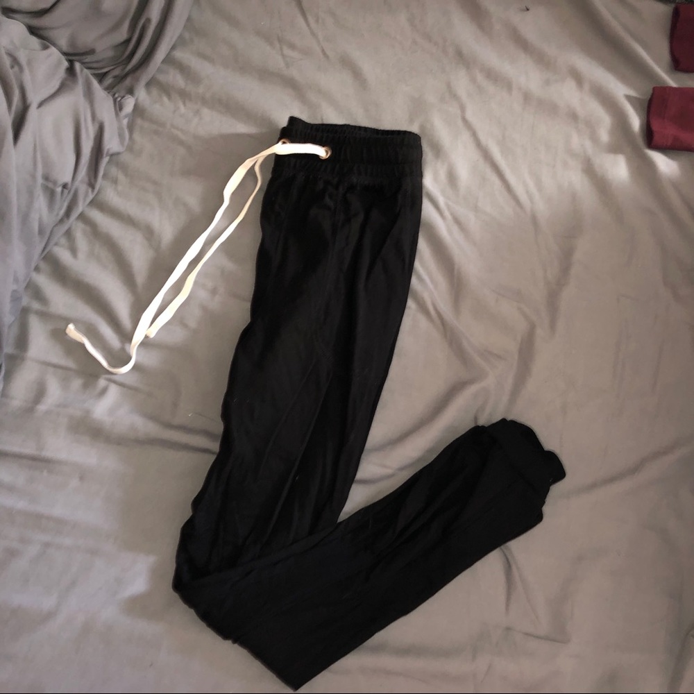 Black joggers